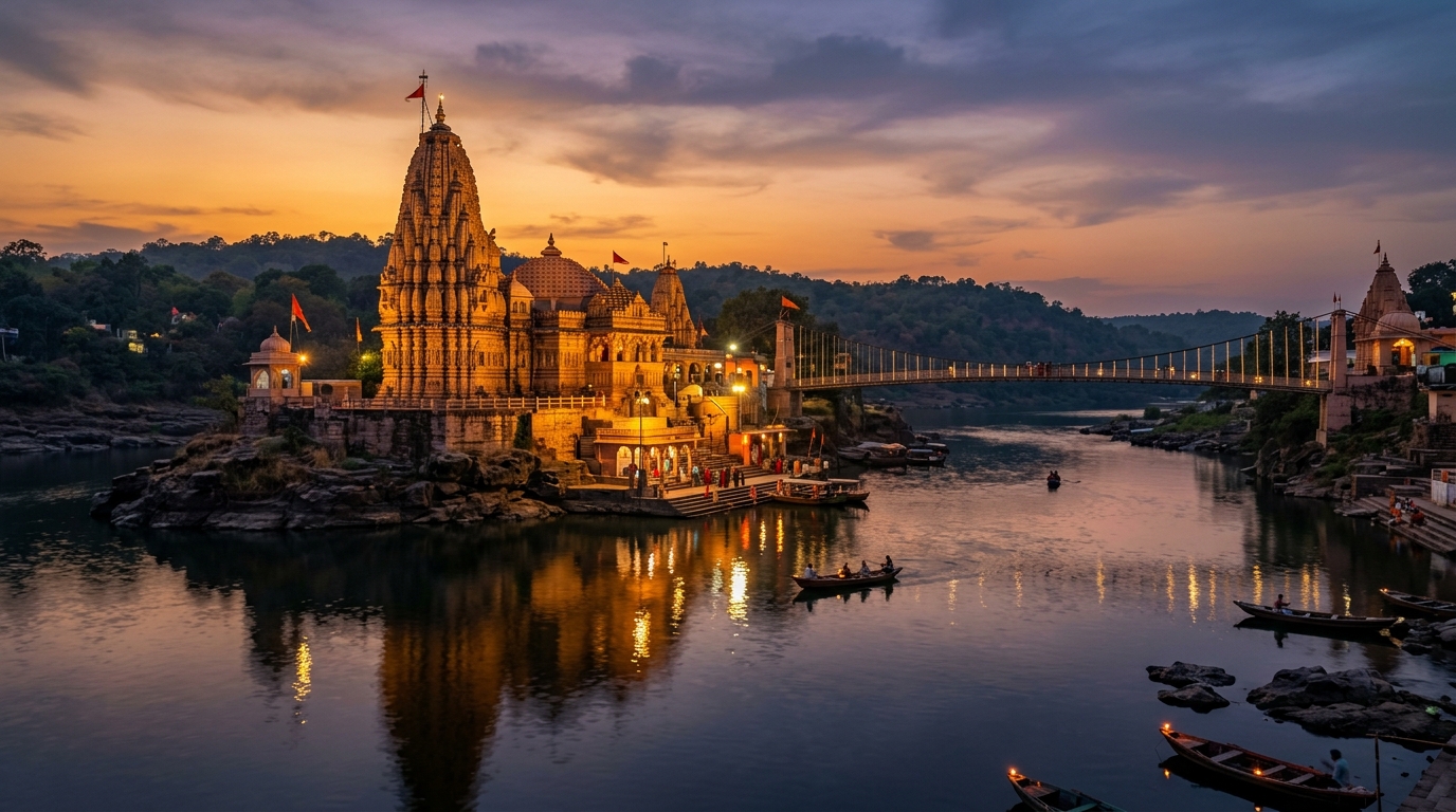 Omkareshwar Jyotirlinga Sanctum