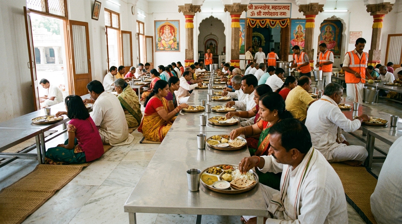 Satvik Mahaprasad Dining Hall